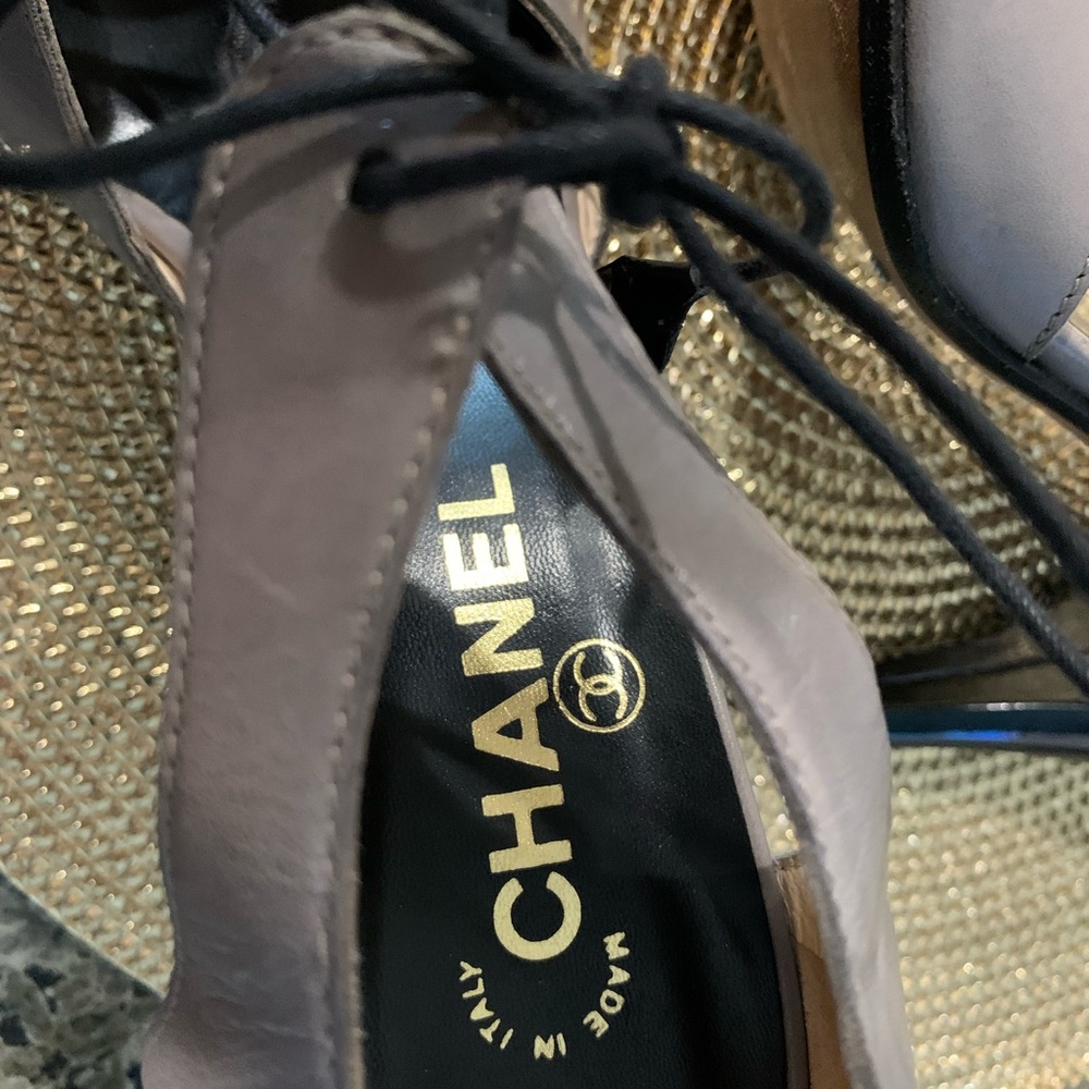 Coco Chanel lace up heels - Picture 6 of 16